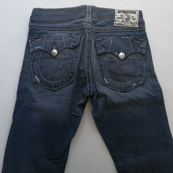 True Religion Ricky Straight Jeans 34 - Picture 2 of 10